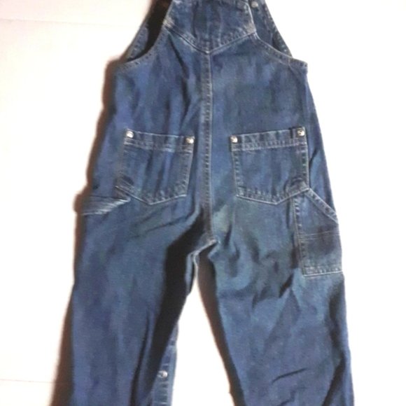 WOODLAND | Toddler Jean Overalls Blue Size 18 months - Picture 2 of 5
